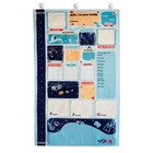 New Parents Keepsakes Organizer Baby First Year Canvas Wall Hanging Creative Kit