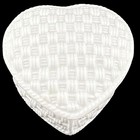 Tiffany   Co  Weave Heart Trinket Box Cream Porcelain Sybil Connolly Ireland 3   