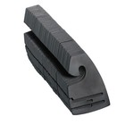 Qty  10-400  Black Plastic Tie Rack Necktie Hanger Hooks Retail Shopping Supply