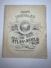 1897 City Of St  Louis Map Fm 1887 Cram s World Atlas See Description