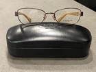 Coach Hc 5054 9187 Women   s Eyeglasses   Satin Brown 51-17-135mm Authentic
