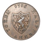 1795 Great Britain Middlesex Convenience Conder Token Halfpenny D h-1018a