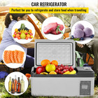 Vevor 12v Portable Car Fridge 16qt     Mini Freezer Cooler For Rv Truck Boat Home