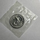 1964 Washington Quarter  uncirculated   90  Silver Proof     free Shipping  