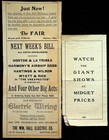 Lyric Theatre Dayton Ohio Season Brochures 1909-1910 Vaudeville Hurtig   Seamon