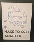 Nacs  tesla Supercharger  To Ccs-1 Adapter For Ford  Rivian  Gm Evs New In Opnbx