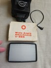 Vivitar 285hv Zoom Thyristor Electronic Vari Power Flash   Wide Angle Attachment