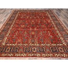 8 1 x9 9  Berry Red Hand Knotted Rug Bijar Garus Design High Mountain Wool 1654