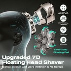 Waking Forest 5-in-1 Head Shaver For Bald Men  Ipx7 Waterproof