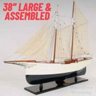Wonderbird Schooner Large Ship Model German Sailboat Yacht Boat Nautical Decor