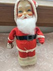 Vintage Mechanical Wind-up Balloon Santa W  Box Alps Japan