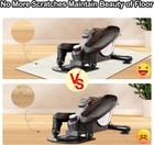 Ellipse Leg Exerciser Machine Non-slip Mat  Apply To Under Desk Elliptical Pe   