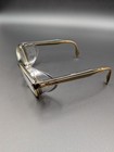 Vintage Bouton U-fit Folding Safety Glasses Plastic Sides Aviation Steampunk