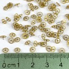 100 Gold Escape Wheels 4 7mm Watch Parts Steampunk Gears Repair Art Watchmakers