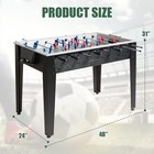 48  Competition Sized Wooden Soccer Foosball Table Adults   Kids Home Recreation