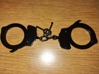 Vipertek Professional Double Lock Steel Police Handcuffs W keys- Never Used