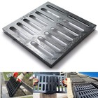 16x16 Cast Iron Drain Grate - Heavy Duty Metal Cover For Storm Drain  Driveway 