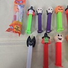 Vintage Halloween Pez Dispenser Lot Of 12   Witch  Ghost  Pumpkin  Skull Used