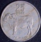 Botswanna - 1976 - 25 Thebe