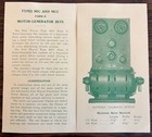 Motor Car Equipment Company C1915 Trade Catalog G e  Automobile Battery Ignition