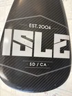 Isle Adjustable Carbon  S  Cal  fiber Paddle For Stand Up Boarding Very Nice See