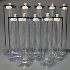 Acrylic Cylinder For Penis Pump 9 12 Inch With Female Valve Male Penis Enlarger