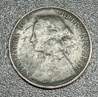 1875 Half Penny Coin - Queen Victoria -  594