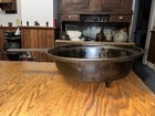 Antique Cast Iron Spider 3 Footed 8    Skillet Camp Fire Pan Gate Marked Unbranded