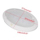 2pc For Trailer Camper Rv Interior Roof Ceiling Dome Light Led Round 12v Oval
