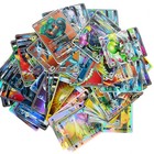 120 Pcs Pok  -cards Tcg Gx Card Lot Ultra Rare Holo Trainer Trading Cards