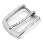 Silver Belt Buckle  1 5 Inch Belt Buckles For Men  Single Prong Square Replaceme