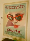 Original 1962 French Lolita Poster Roger Soubie Art Unfolded Kubrick Litho