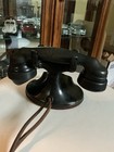 Antique 1920s Western Electric No Dial Round Base Telephone Orig  Junction Box