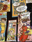 Windham Presents Quilt Girl Comic Hero Pattern Cotton Fabric 3 5 Yds X 44   