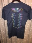 Coldplay 2016 World Tour A Head Full Of Dreams Short Sleeve T-shirt Women Small