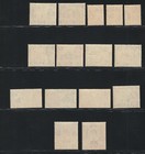 1955 Cyprus  Elizabeth Sg   173 87  15 Values  Mnh  