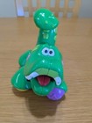 Fisher Price Click Clack  Zoo Animal Green Crocodile Alligator