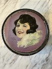 1920s Beautebox Powder Small Tin Featuring Bebe Daniels Portrait By Canco