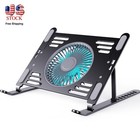 Laptop Stand For Desk With Cooling Fan  Compatible With Most Laptops And Tablets