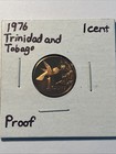 1976 Trinidad And Tobago Proof Coinage  1c  5c  10c  25c Trinidadian Proof Coins