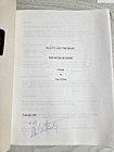 Beauty   The Beast 1988 Unaired Script Signed David Schwartz For Better Or Worse