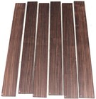 Indian Rosewood Bass Guitar Fretboard Blank 2 9x27 4  Irf98