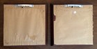 Set 2 Black   White Silhouette Horse Drawn Carriage Wood Framed Vtg Pictures 7x7