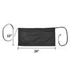 2 Pack Waist Apron With 3 Pockets For Restaurant Waitress Waiter Bartending