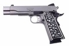 1911 Fits Colt Rock Island 3d Skulls Pewter Finish Solid Aluminum Grips Full  
