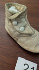 Vintage Victorian Edwardian Leather High Top Button Baby Shoe Lot    21