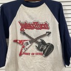 Vintage 1981 Judas Priest Point Of Entry  World-wide Blitz Tour Shirt