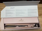 Lange Aplatir Hair Straightener Flat Iron Ceramic Negative Ion Anti Frizz In Box
