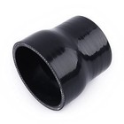 2 5 To 3 Inch Silicone Reducer Coupler Hose length 3  id 63 2 5  To 3  Black