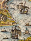 1570s    byzantium  Constantinople  Istanbul    Vintage Style Empire Map - 20x30